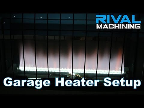My Garage Shop Propane Heater Setup