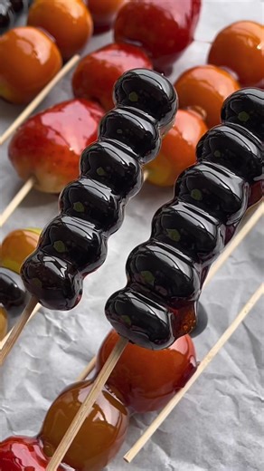 Satisfying ASMR Tanghulu Candy Making | Chinese New Year Treats