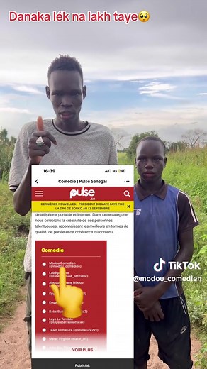 Modou Comedien Funny Skit Compilation