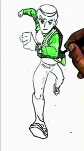 How To Draw And Paint Ben 10 | Alien Force | Easy Tutorial