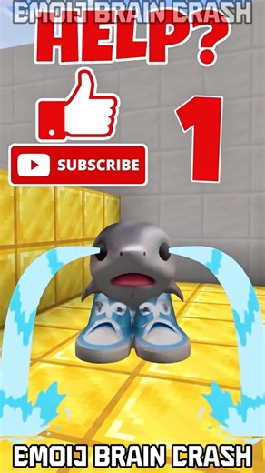 Emoji Minecraft Funny Challenge 🤣 7 #braincrash #emojibraincrash #minecraftchallenge