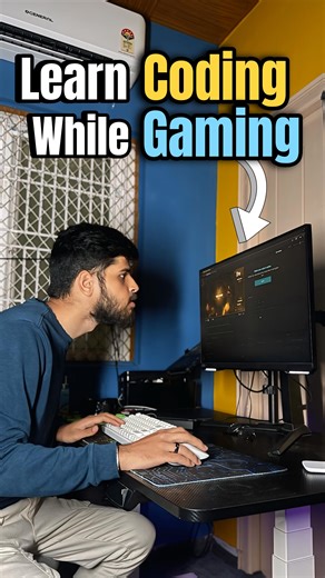Mohammad Sharif on Instagram: "Learn Coding While Gaming🤯 #techreels #tech #technology #telugutech #teluguvideos #students #studytips #ai #feed #reelsi̇nstagram"