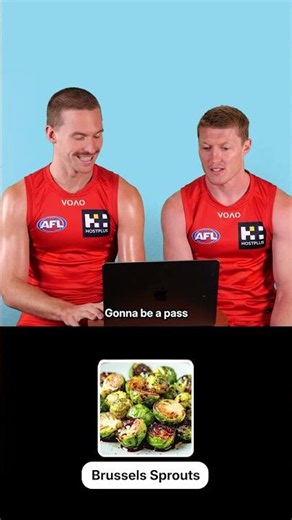 EAT or PASS? 😬 #afl #footy