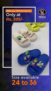 1.4K views · 11 reactions | Hey mommies!! We care for your little kids! Visit our store and get  comfortable slippers!! *Size- 24 to 36 *Price- Rs.399/- Call to order a lovely pair-  +91 99882 06681 #PrimeShoes #Slippers #Summer #Slipons #CuteSlipons #Kids #KidsFootwear #KidsSlipppers #ComfortableSlipppers #FlipFlops #StepUpYourStyle #Footwears #SummerFootwears #CutePairs #PrimeShoesPhagwara #ShopNow | Prime shoes | Facebook