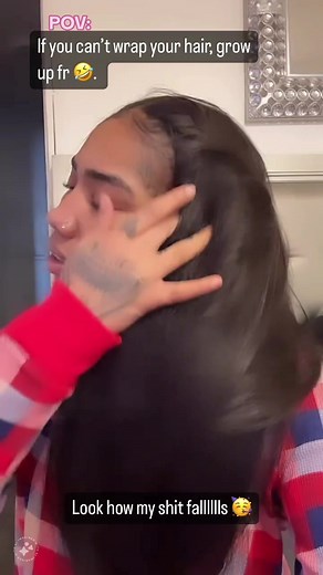 Wrap it up ✨ #silkyhair #bundles #wrapped #tryit | silk press