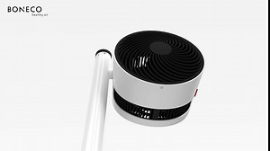 Amazon.com: BONECO - F120 Air Shower Fan, Arm Pedestal Height of 21.3" (White) : Home & Kitchen