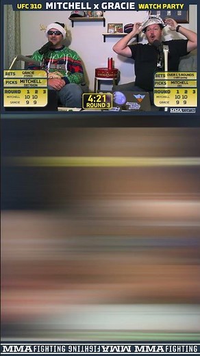 Bryce Mitchell's BRUTAL Knockout Of Kron Gracie At #UFC310 | Watch Party Reaction #MMA Fighting #ufc