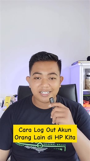 Cara Log Out Akun Orang Lain di Hp Kita