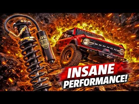 MetalCloak Ford Bronco RockSport Black Coilovers – Insane Performance Upgrade