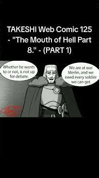 TAKESHI Web Comic 125 - "The Mouth of Hell Part 8." #comic #cartoon #cartoons #anime #comics #manga