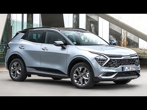 New KIA Sportage HYBRID GT-Line 2022 | Lunar Silver | Driving, Exterior & Interior