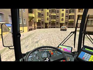OMSI Bus Simulator - Taking The "Driving Test" Course (HD)
