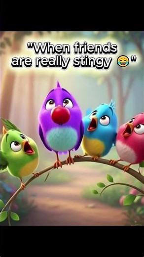 Bird squabbles😂 #humor #animation #birds #funnyvideo #cartoon #shortsvideo #youtubeshorts