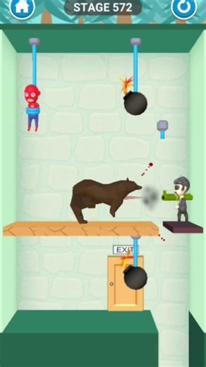 😂Rescue cut game play | Save tha child | #gaming #viral #games #funny #shorts