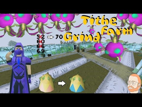 Tithe Farm Grind To 70 Farming Part 4 (we did it)/Sarachnis Grind - Old School RuneScape