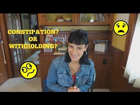 Poop Series #3 Constipation vs Withholding