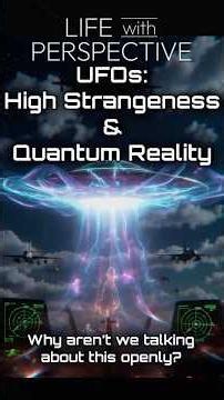 UFOs & High Strangeness: Why Aren't We Talking About This Openly?