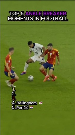 Top 5 BEST Ankle Breaker Moments in Football 🤯⚽