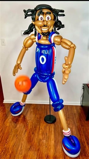 BALLOON BRAINROT Part 10!!! Balloon Tyrese Maxey hitting the dribble🤩