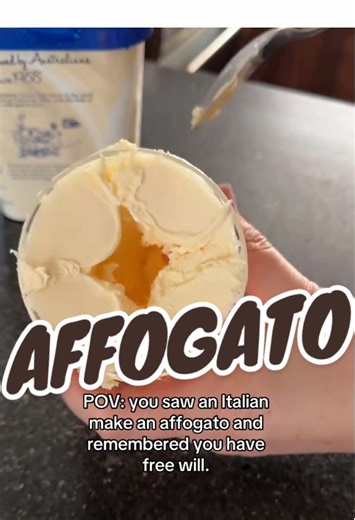 It ain’t pretty but OH MIO DIO was it freakin DELISH! #newobsession #affogato #tiggamac #coffee #italy