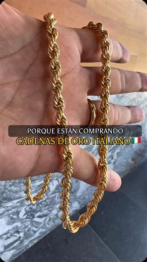 ¿Por qué todos hablan del oro italiano? Las cadenas de oro italiano son: Más ligeras Más vistosas Más accesibles Y lo mejor: cumplen con estándares de calidad que garantizan oro genuino. Comenta “catálogo” y descubre nuestras mejores piezas en Tijuana. | D Luxury Black