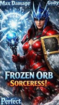 Most PERFECT Godly Max Damage Frozen Orb Build Guide (Part 1) Uber Clears & TZ96 P8 Heralds - D2R