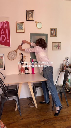 time to find two men in tiny workout shorts to fawn over me #challengers