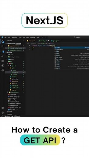 Build Your First API in Next.js 🔥