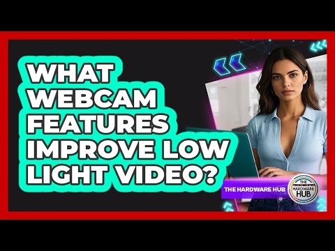 What Webcam Features Improve Low Light Video?