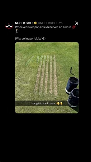 The proper divot pattern for the driving range | #drivingrange #zachriddlegolf #golf #progolf