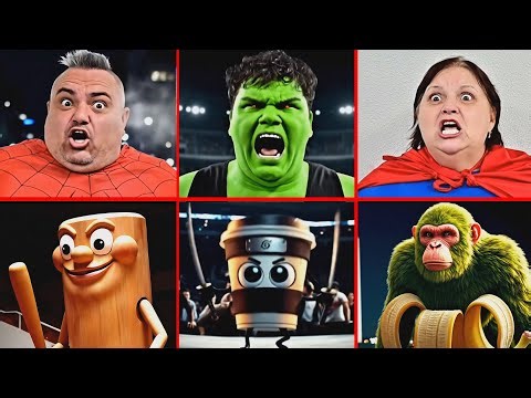 Superheroes save United States of America from Italian Brainrot - AI Movie