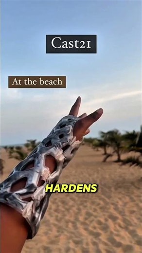 The New Cast That Hardens in Minutes 😳🦴