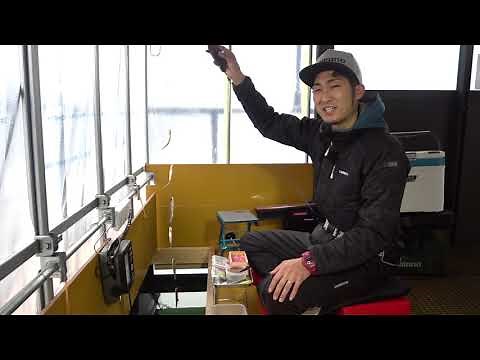 ワカサギ釣りDVD 「尾崎渚 ドーム船完全攻略テクニック IN河口湖・山中湖」オープニング