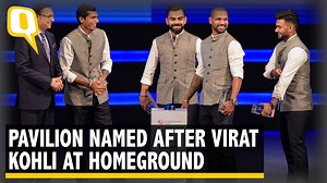 416K views · 394 shares | The Feroz Shah Kotla Stadium was rechristened the Arun Jaitley Stadium, and the new players' pavilion named after India captain Virat Kohli. Read more: bit.ly/2kKEfsl | The Quint | Facebook