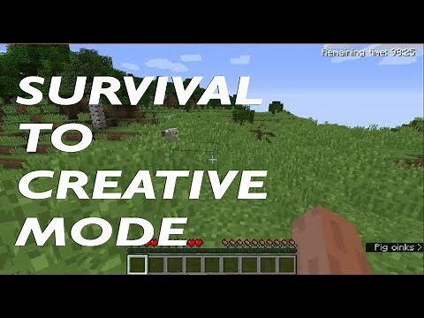 How to switch from Survival to Creative Mode in Minecraft 1.11.2
