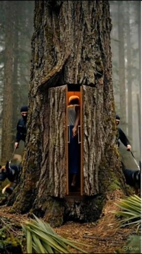 “Commandos Chase an Old Man… But His Secret Tree House Saves Him!” 🌳😲#ShortStory #SecretTreeHouse