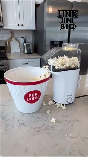 🍿✨ Mini Popcorn Machine Unboxing & Review |Machine For Popcorn Maker #kitchengadgets #diy #shorts