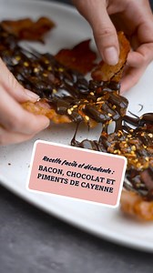 Du bacon, du chocolat et un petit « kick » de cayenne! Parfait pour rehausser ton brunch! 🥓 | Le porc du Québec