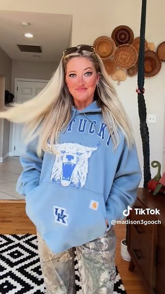 Custom UK Hoodie — Upcycled University of Kentucky Hoodie