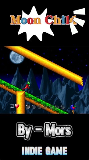 Moon Child FE by Mors Indie Game Play 2D Platformer