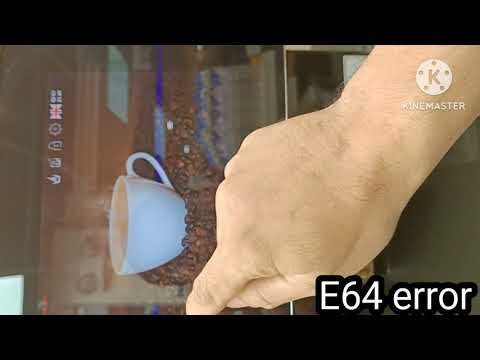 E64 ERROR COFFE MACHINE REPLACE OF MOCRO SWITCH