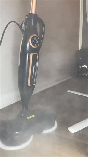  You think your floors are clean… until you see what comes off with this. The Steam & Scrub Mop uses 230°F natural steam to melt away dirt, grease, and grime — no chemicals, no residue, just spotless shine in seconds.  Watch the steam lift years of buildup right before your eyes — it’s weirdly satisfying.  Deep clean made easy. Safe for kids, pets, and every type of floor. 識 One pass and you’ll never go back to your old mop. | Allaura | Facebook