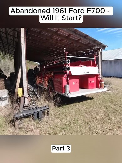 Abandoned 1961 Ford F700 – Will It Start? (Part 3) #rusttoroar #willitstart #fblifestyle | Rust to Roar
