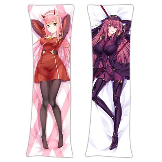 Zero Two Scathach Dakimakura Anime Body Pillow Cover -darling in the Franxx Waifu | Hobbyultra H3738 - Etsy UK