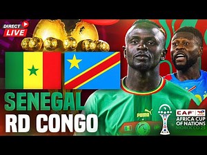 🔴SENEGAL - RD CONGO 1-1 / CAN 2025