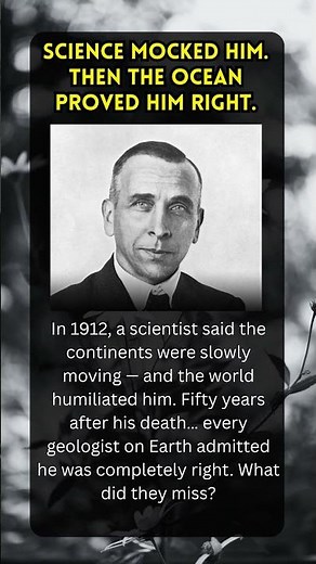 Science Mocked Him. Then the Ocean Proved Him Right. #history