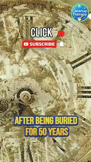 This Clock Was Buried 50 Years 😮🕰️
