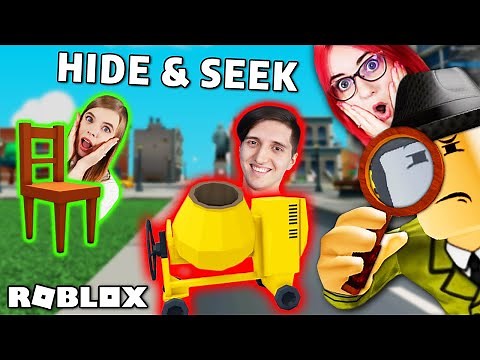 CHOWANY ale WSZYSCY SĄ RZECZAMI 🪑 Roblox Hide and Seek 🔍 Miss Aga Werka Aferka Adrian Clarson