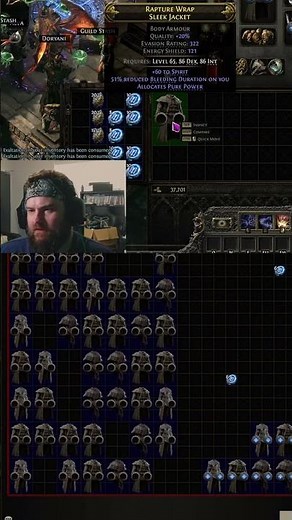 CALLED IT! | Hitting a multi-mirror body armour with PURE POWER | 3T1 Prefixes | PoE 2 #poe