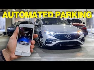 Mercedes-Benz EQS - Automated Parking demonstration